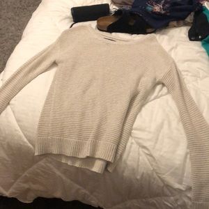 Cream Aeropostale’s sweater